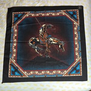 Vintage Native American Western Themed Bandanna